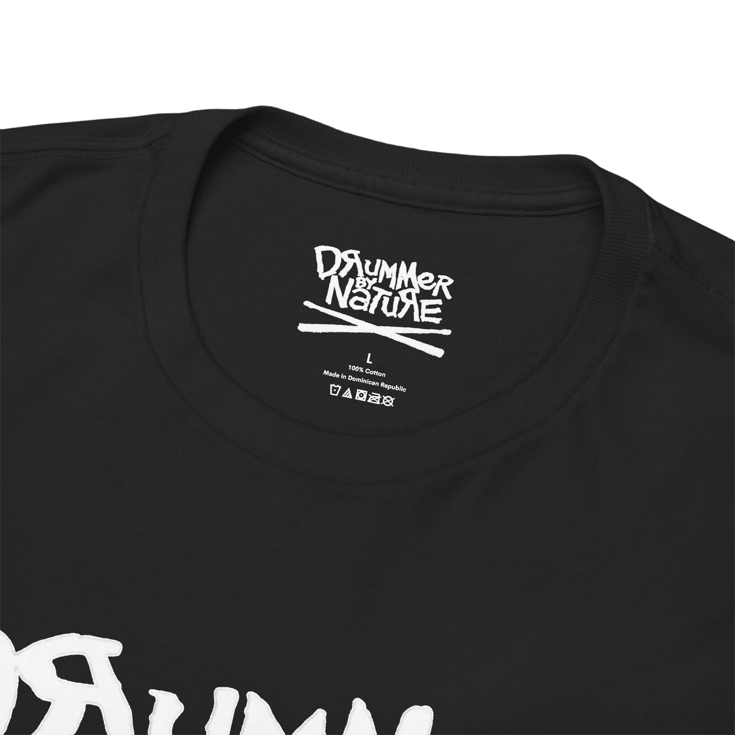 Drummer By Nature Shirt, Unisex Drummer T- Shirts,MusicianGift, Music Lover Graphic Tee, Black Streetwear