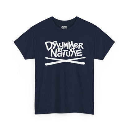 Drummer By Nature Shirt, Unisex Drummer T- Shirts,MusicianGift, Music Lover Graphic Tee, Black Streetwear