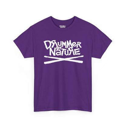 Drummer By Nature Shirt, Unisex Drummer T- Shirts,MusicianGift, Music Lover Graphic Tee, Black Streetwear