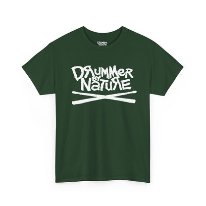 Drummer By Nature Shirt, Unisex Drummer T- Shirts,MusicianGift, Music Lover Graphic Tee, Black Streetwear