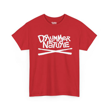 Drummer By Nature Shirt, Unisex Drummer T- Shirts,MusicianGift, Music Lover Graphic Tee, Black Streetwear