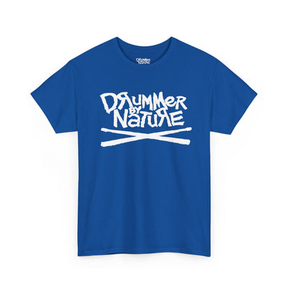 Drummer By Nature Shirt, Unisex Drummer T- Shirts,MusicianGift, Music Lover Graphic Tee, Black Streetwear